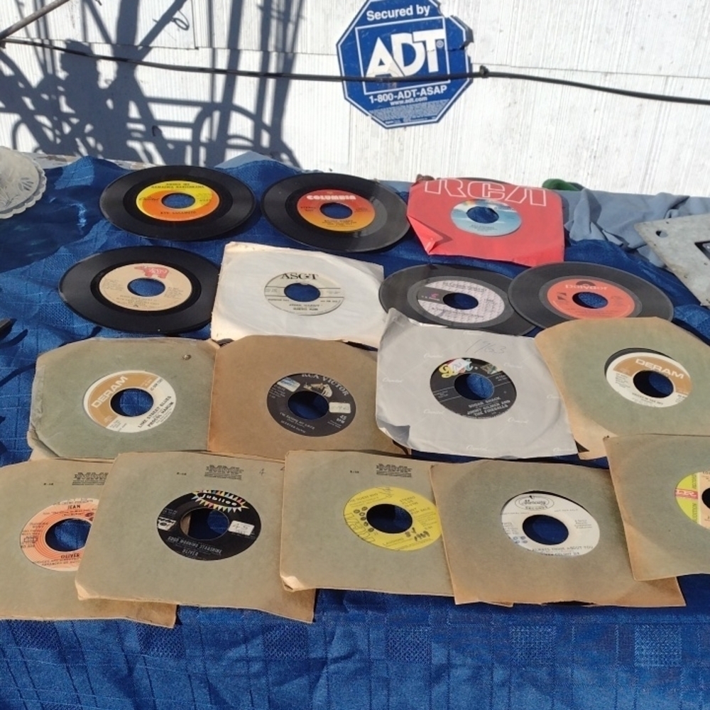 Vintage Vinyl Record Collection